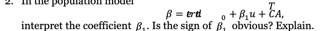  4. ill the population model T B = erd o +