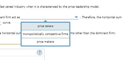 Kellogg's production and price choices in the breakfast cereal industry when it