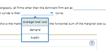 is characterized by the price leadership model. Under this theory of oligopoly,