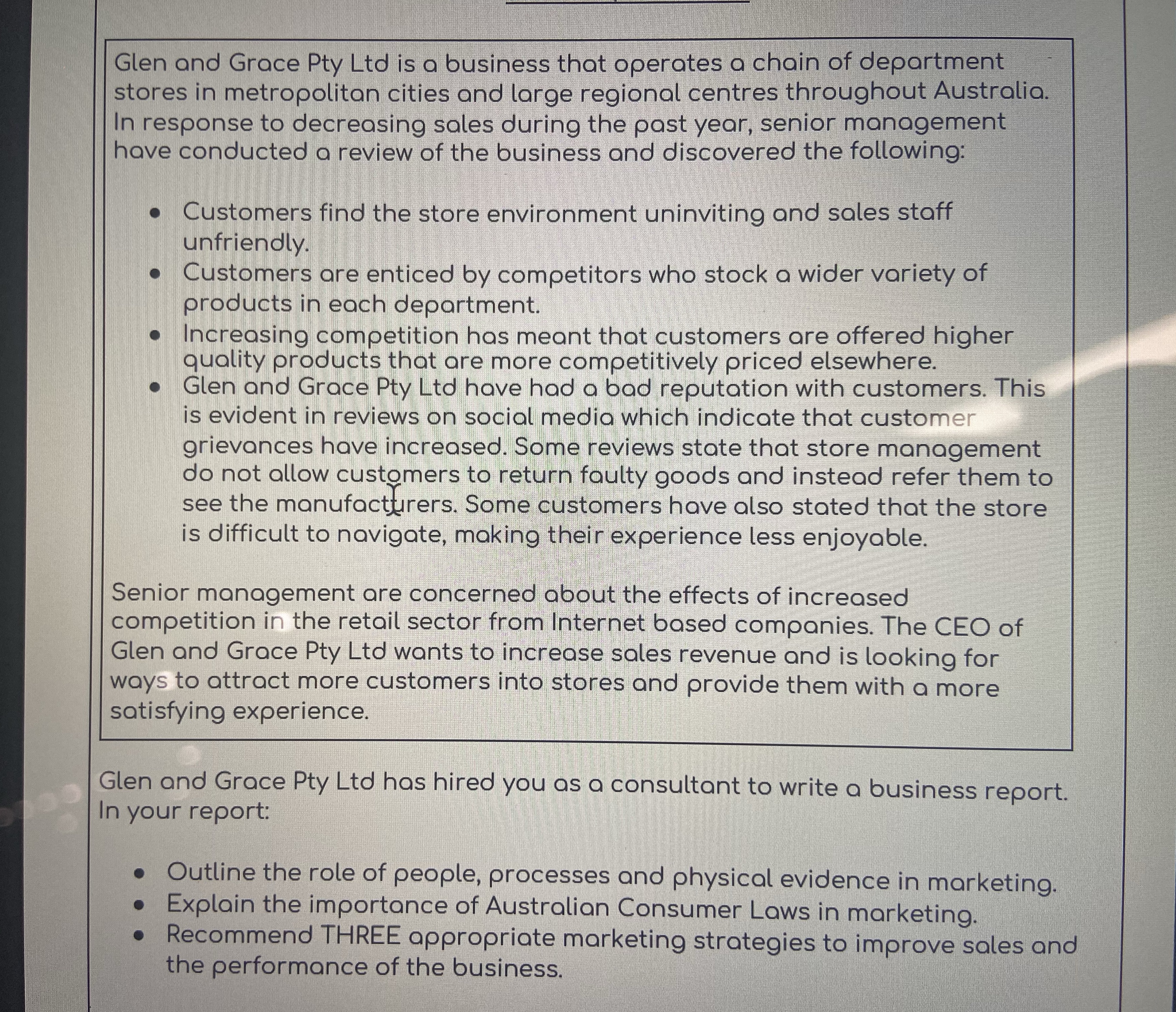 I would like to get some help with the third question recommend