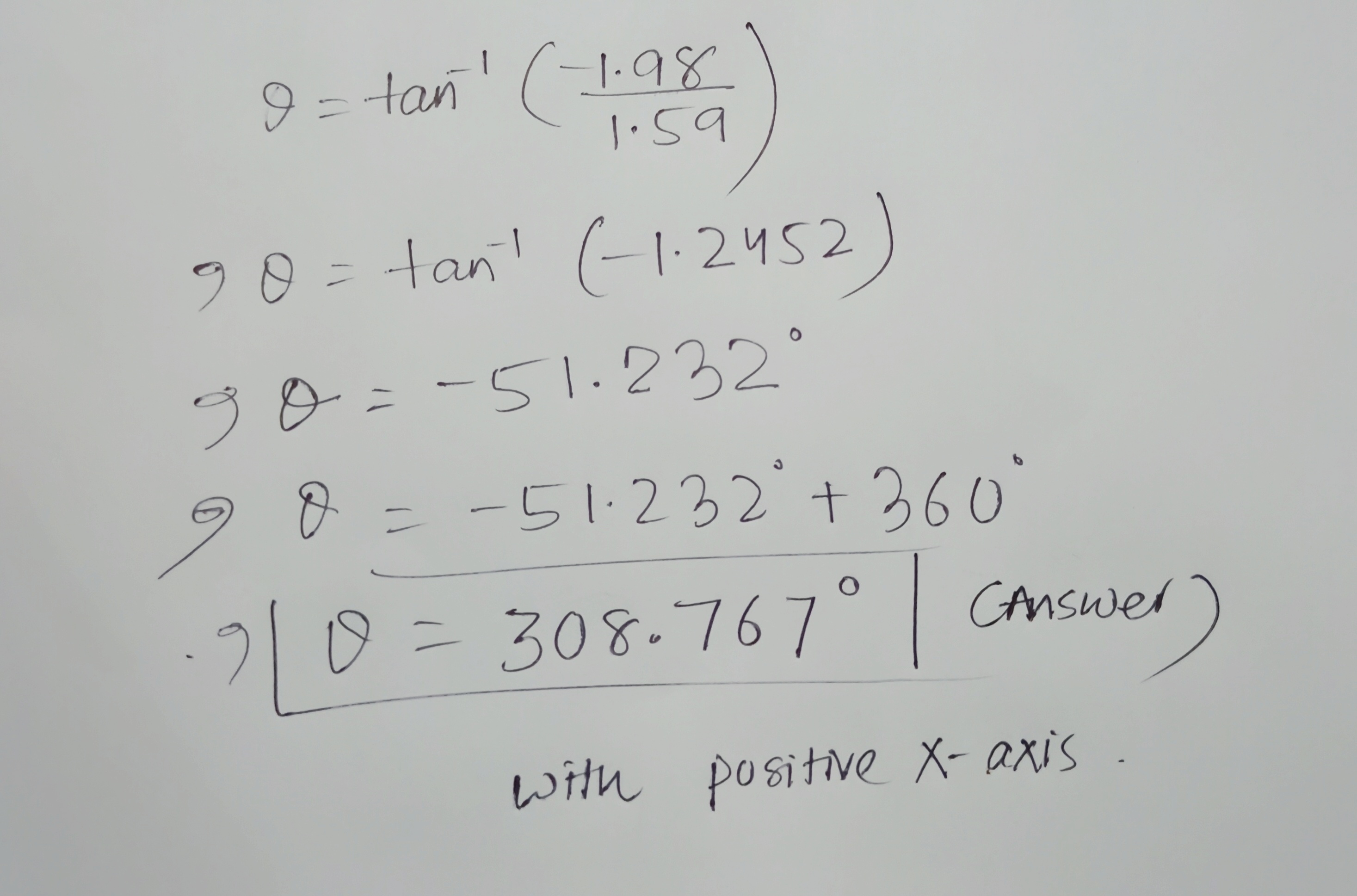 One vector has coordinates (0, -8.42). A second vector has coordinates (1.59,