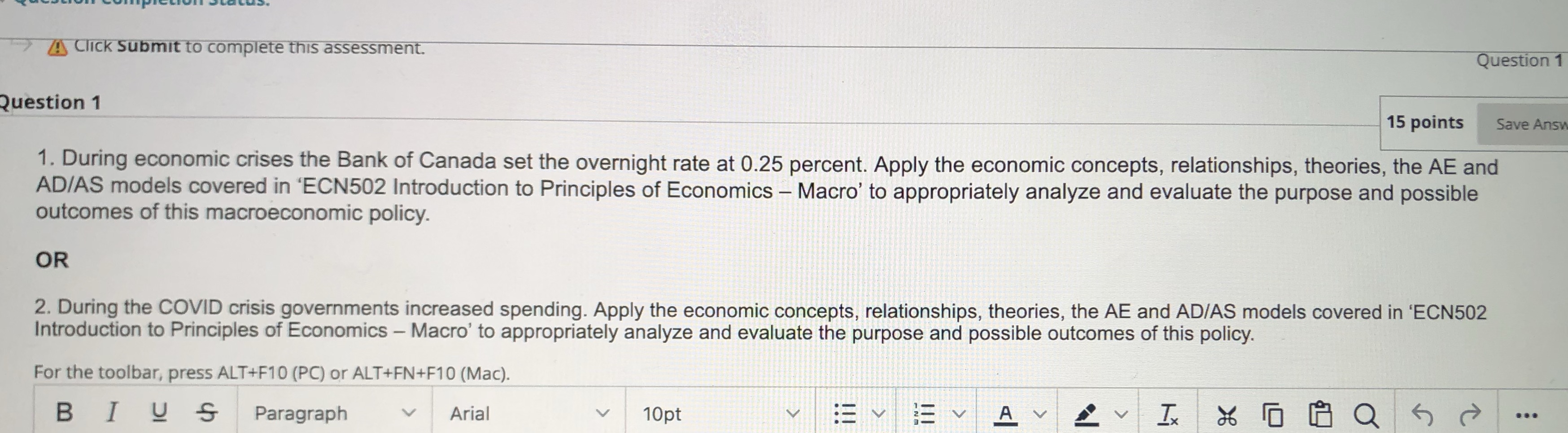 Answer for only 1 question please 7! Click Submit to complete this