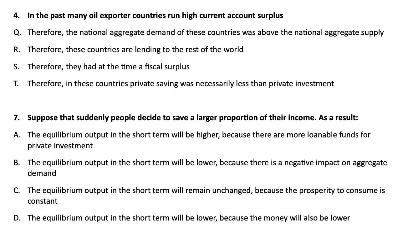 can you please explain me how to solve these questions? thanks :)