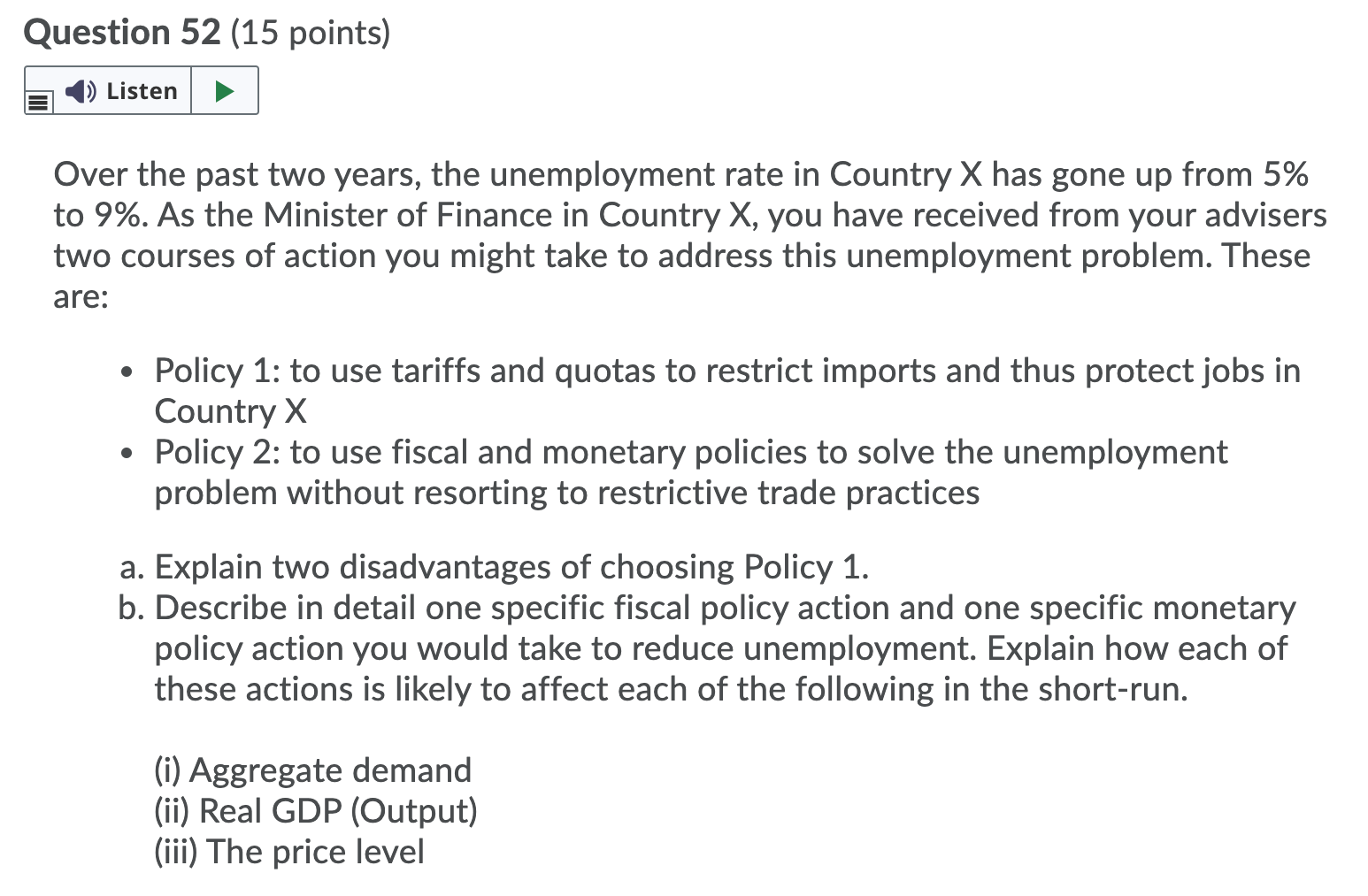 Hello, don't worry about an explanation, the correct answer is all I