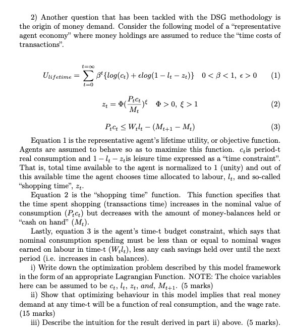 2) Another question that has been tackled with the DSG methodology