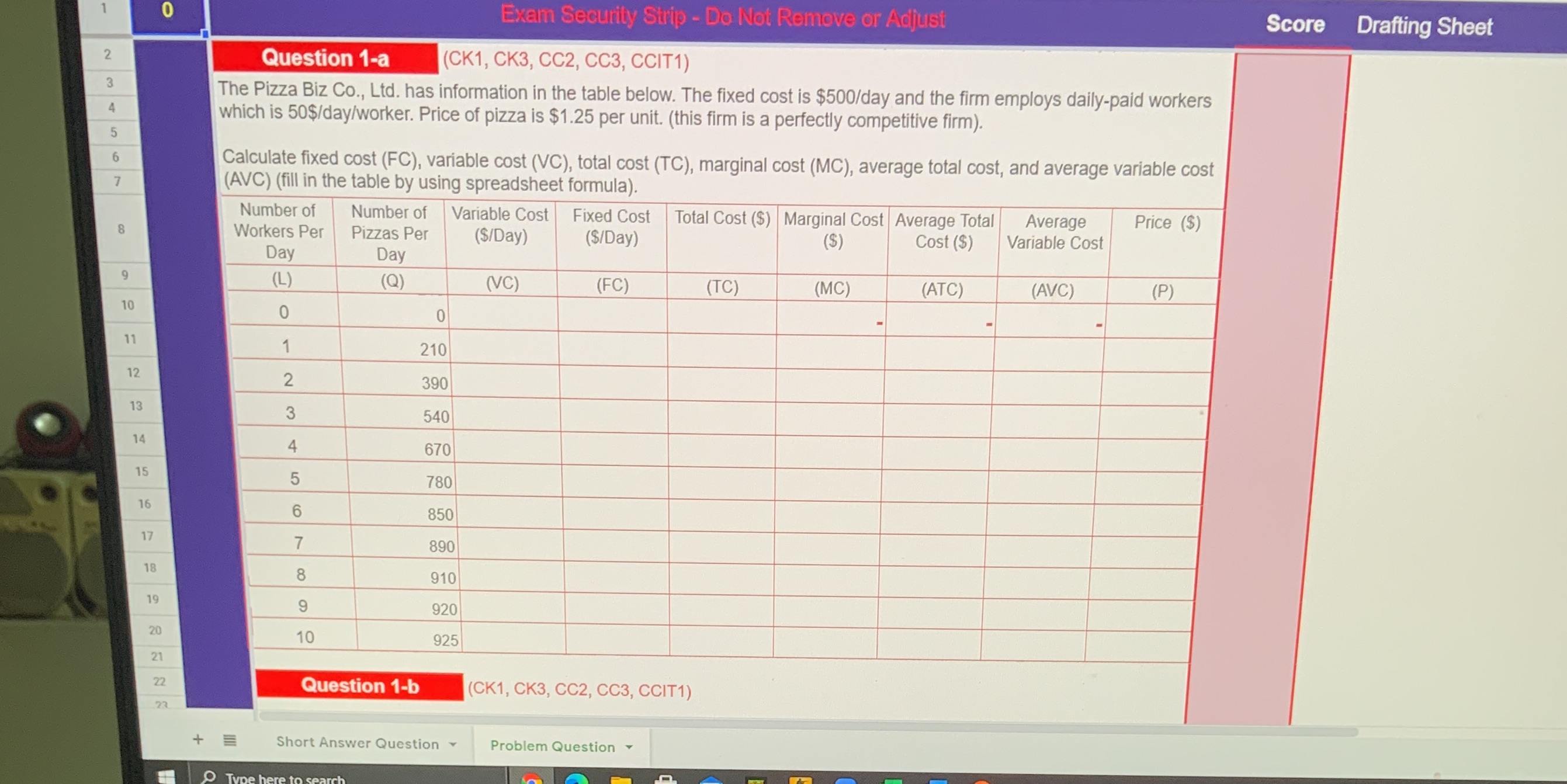  0 Exam Security Strip - Do Not Remove or Adjust Score