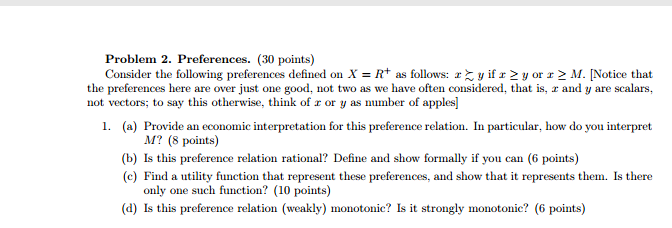 with Quasi-linear utility. (70 points + 6 extra credit) Each day, Elisabetta