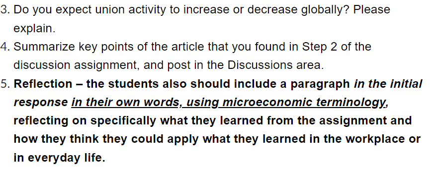 you edit your initial response (ginal Post),_you will not get credit for