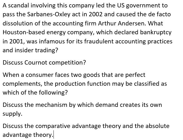 for an economy. Discuss. This event came to be known as "Black