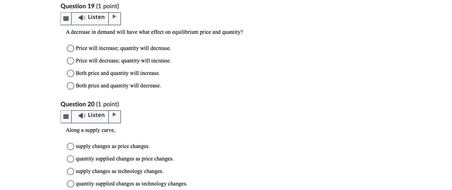 the price is above equilibrium and a when the price 0 shortage,