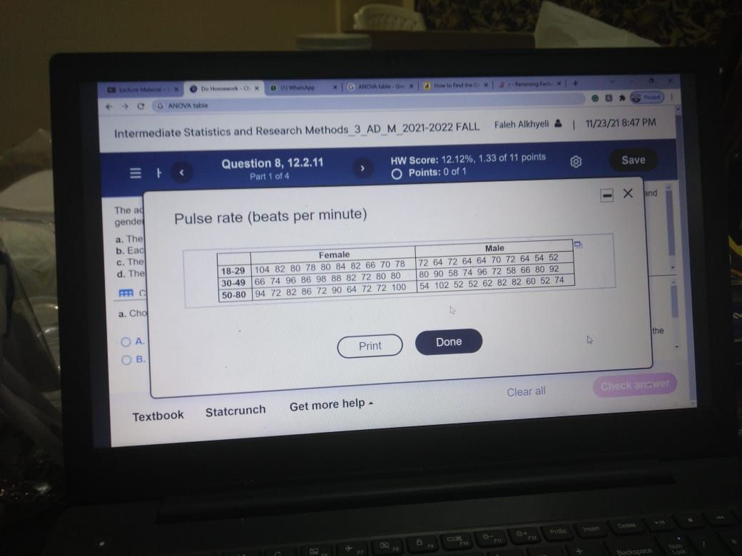 PM E Question 10, 12.1.5 HW Score: 12.12%, 1.33 of 11 points