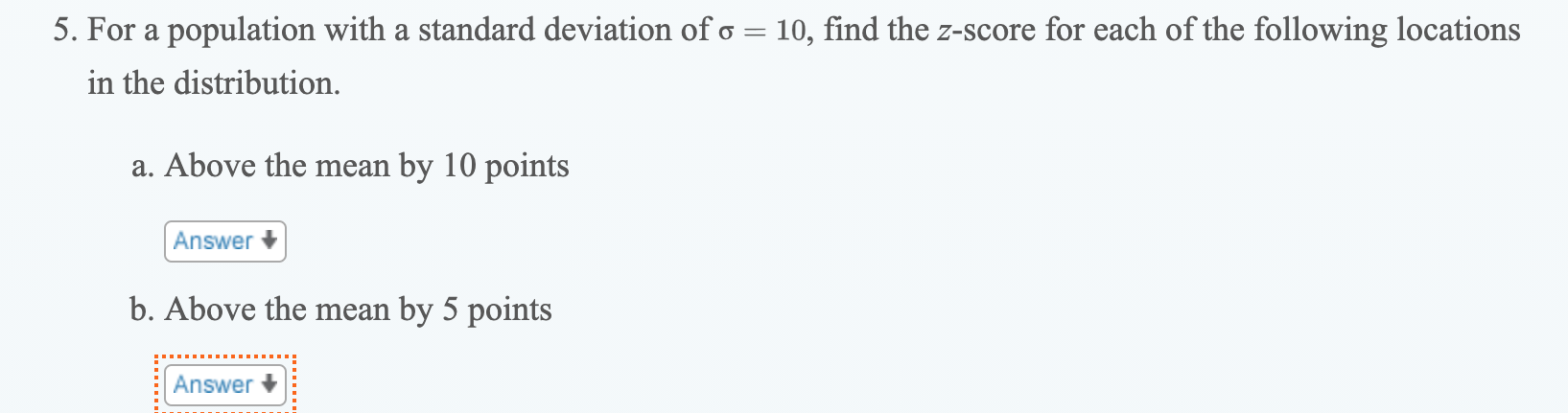 Please hand draw a normal curve and label each z-score on the