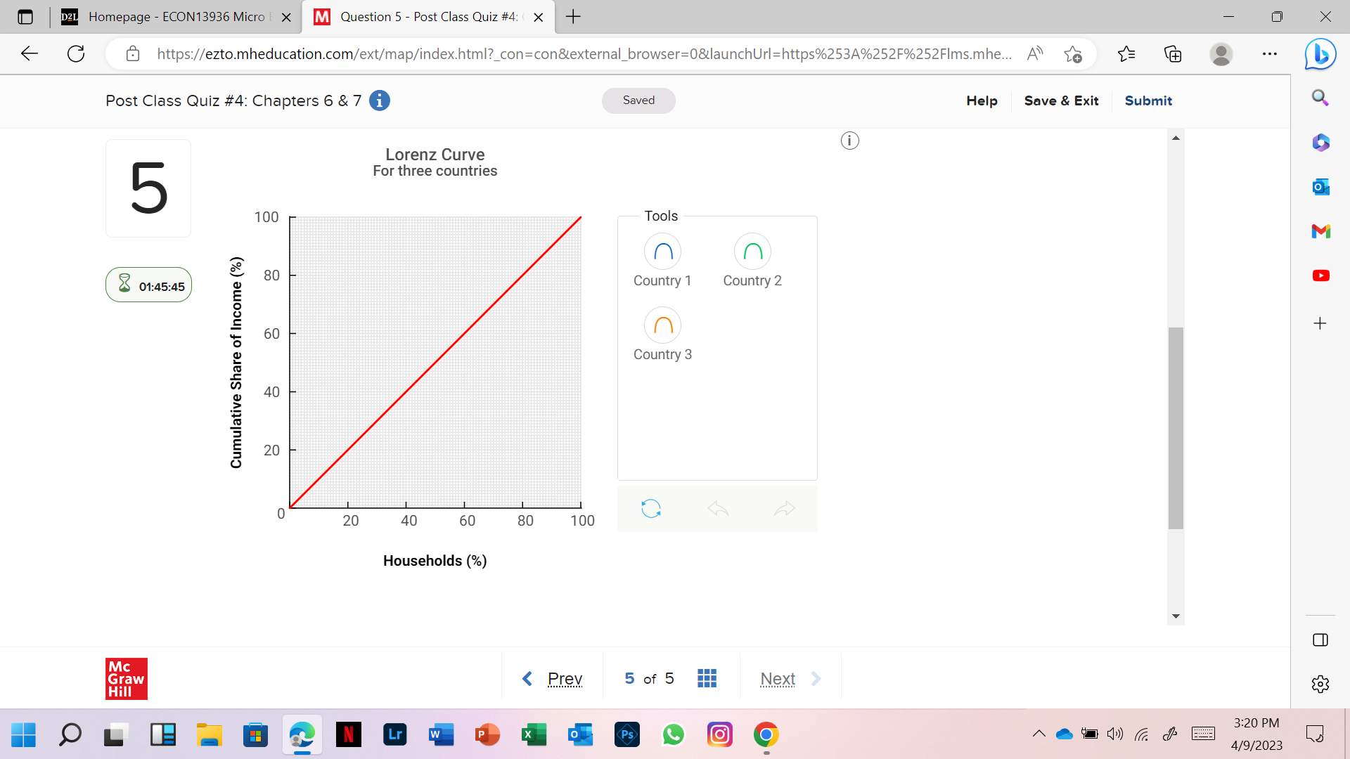 Post Class Quiz #4: ( X + X C @ https://ezto.mheducation.com/ext/map/index.html?_con=con&external_browser=0&launchUrl=https%253A%252F%252FIms.mhe... A"
