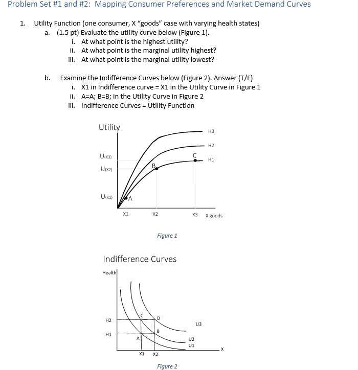 Problem Set #1 and #2: Mapping Consumer Preferences and Market Demand
