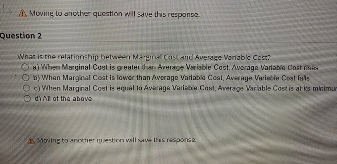 Moving to another question will save this response. Question 2 What
