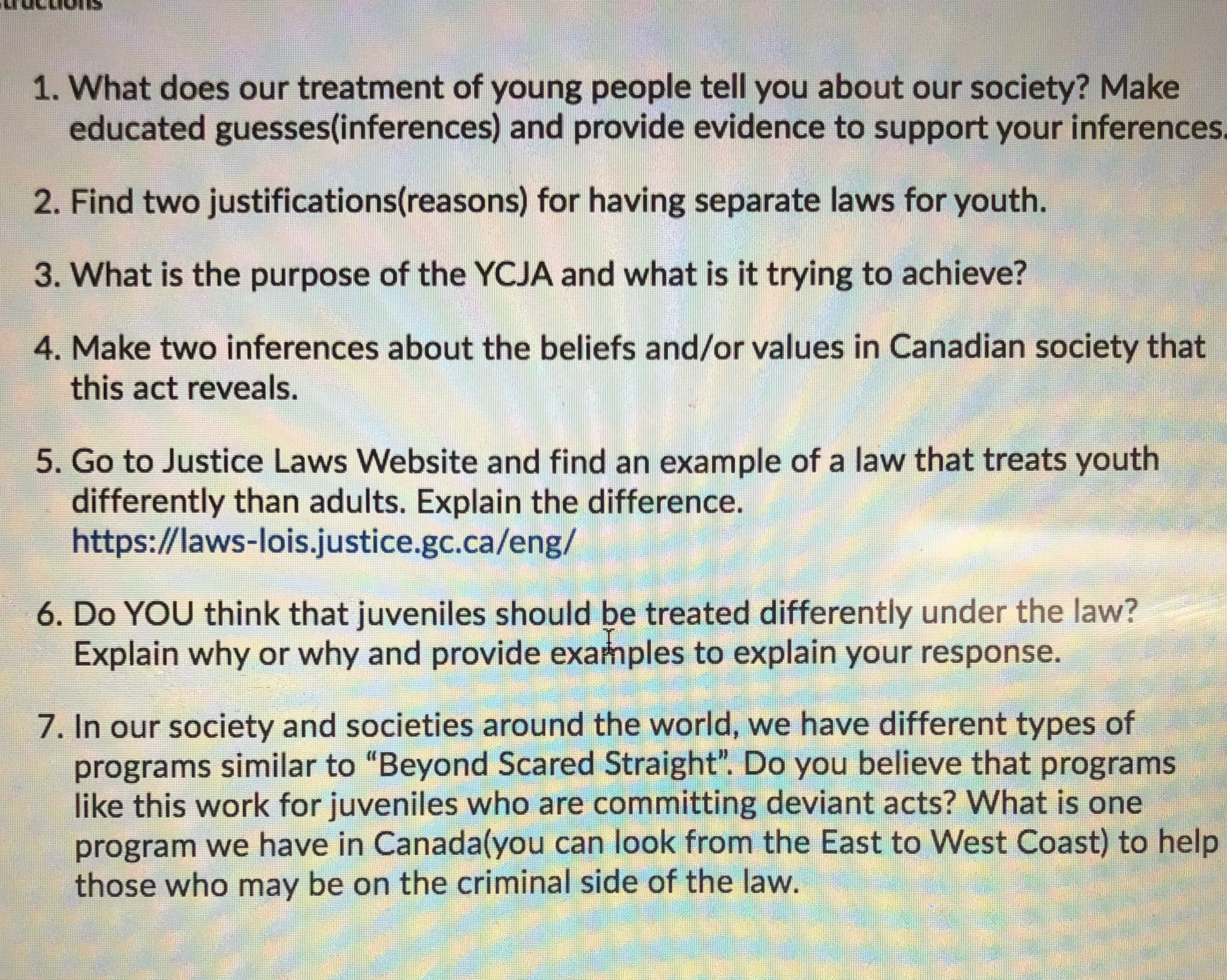 To answer number #5 , Please use Website or if you already