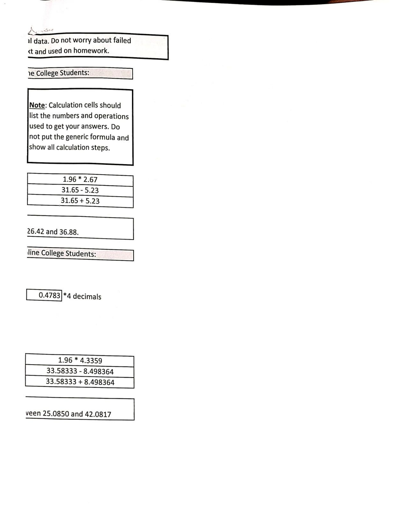 23 F 31 F (25 points) Part 4 - Hypothesis Testing (Module