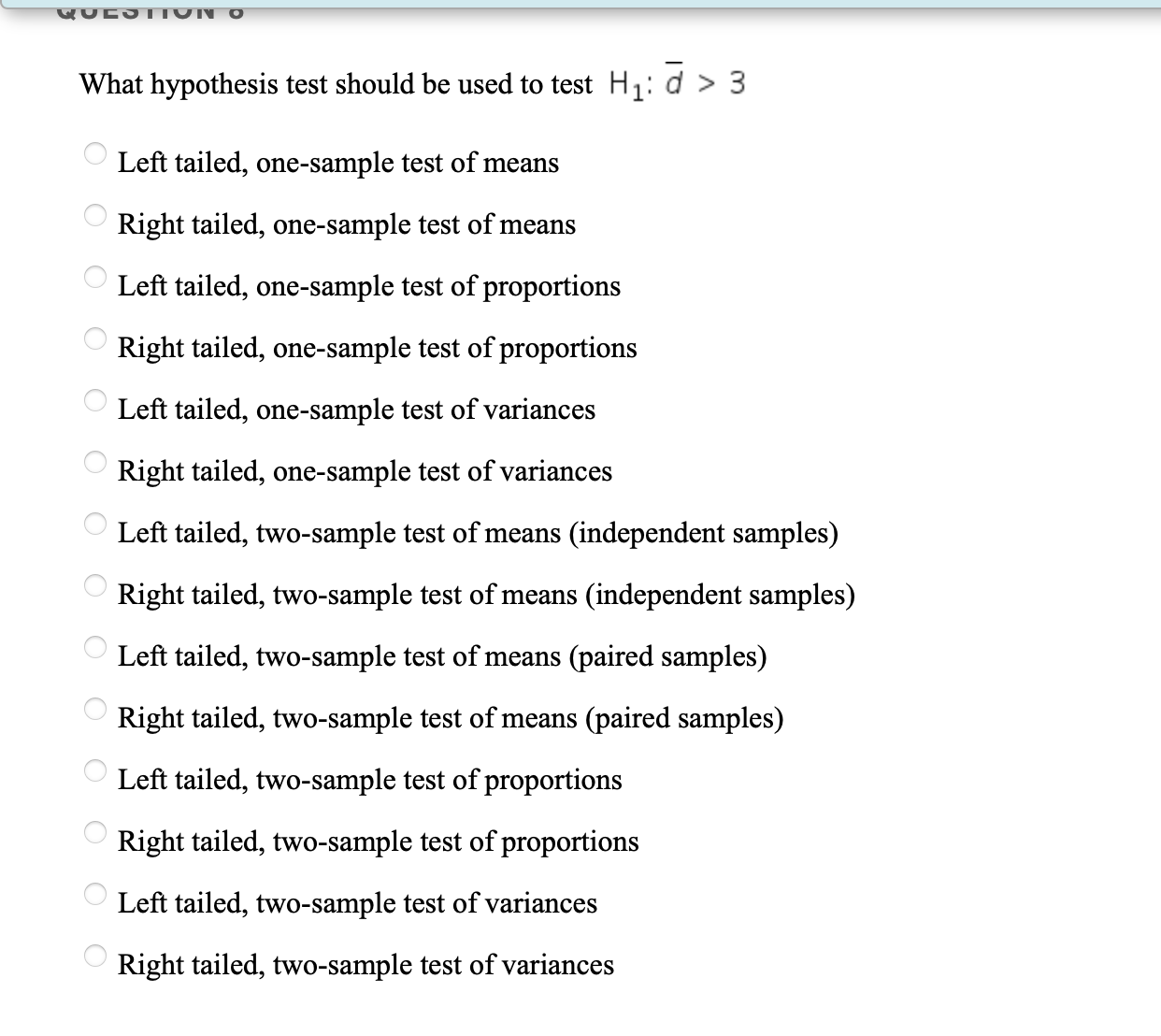 construct intervals and partial intervals around benchmarks instead of intervals around estimators.One-sample