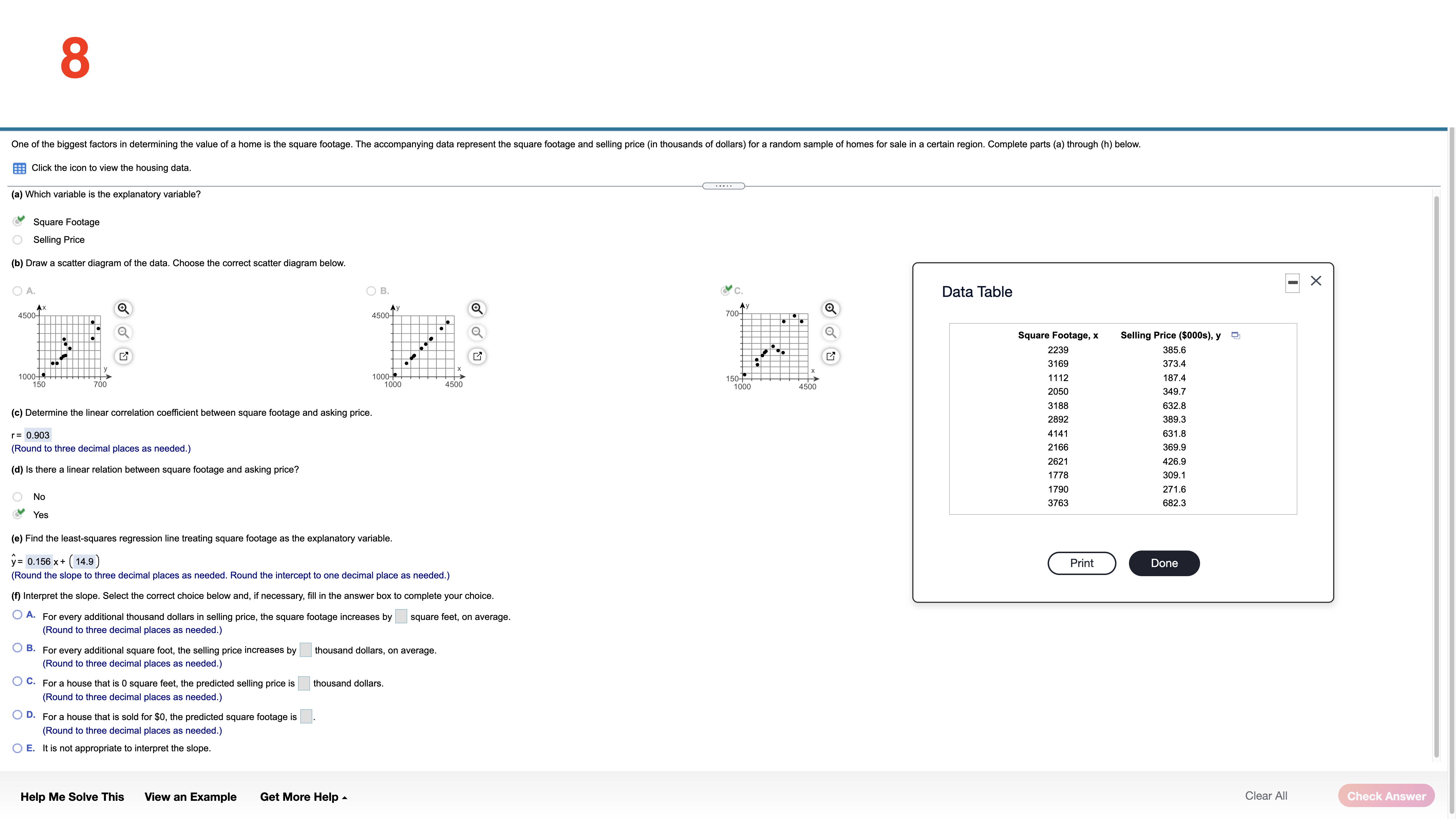 Full data set What is the mean of the sample of size