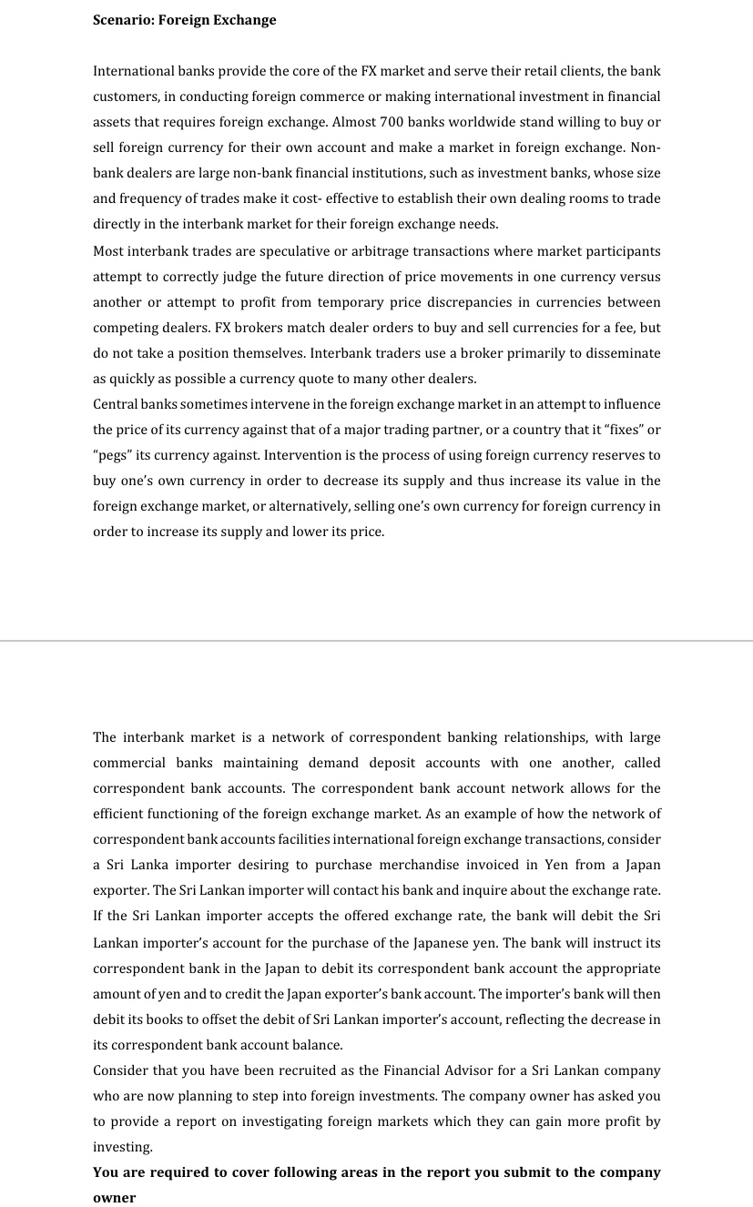 Could you please refer the below given scenario and answer the questions1.Could