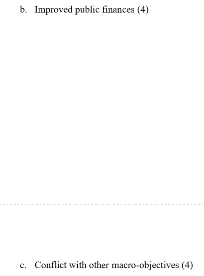 the following is regarded by many economists as the major cause of