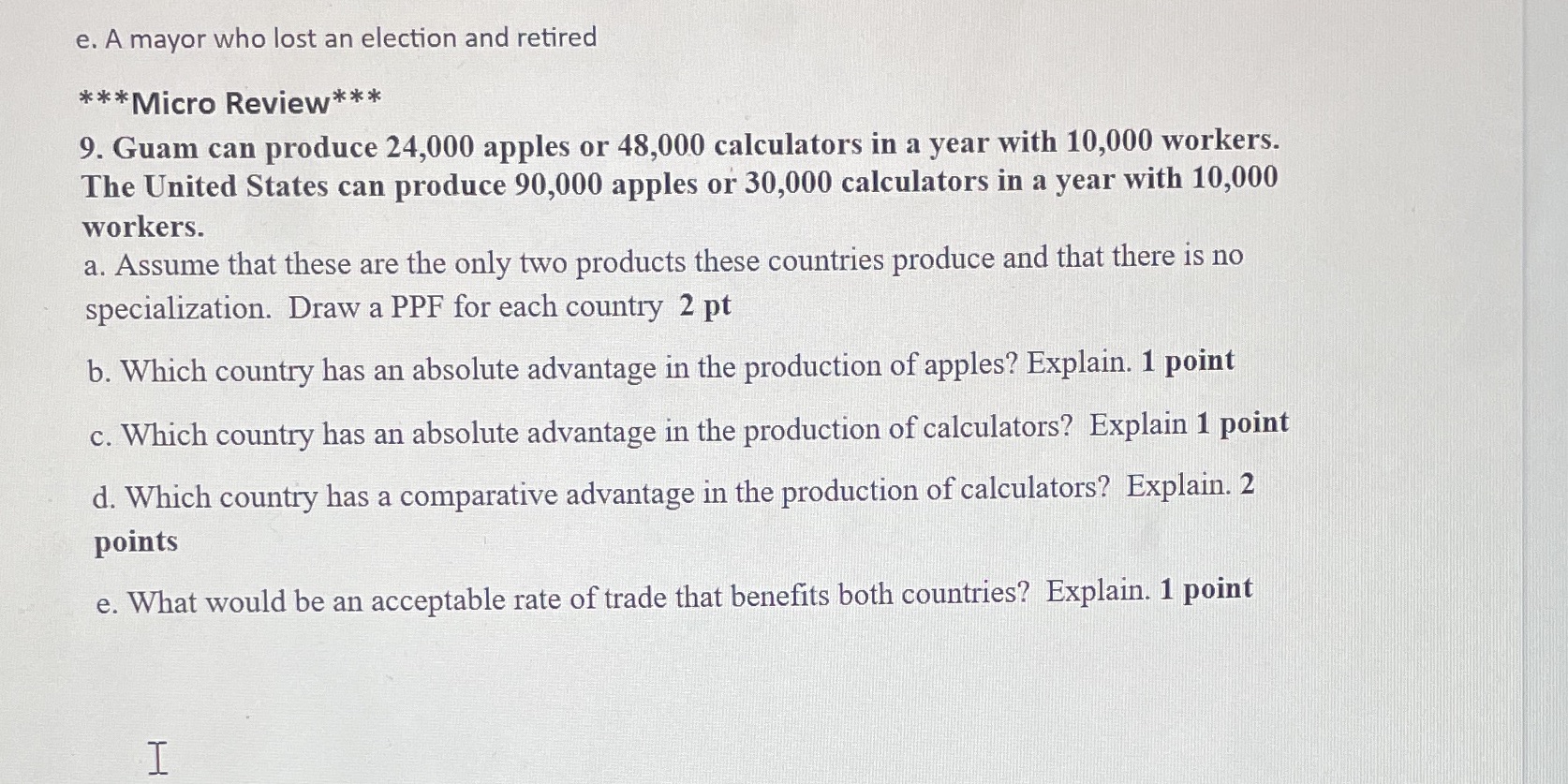 please answer the following and make sure to make 2 PPCs for