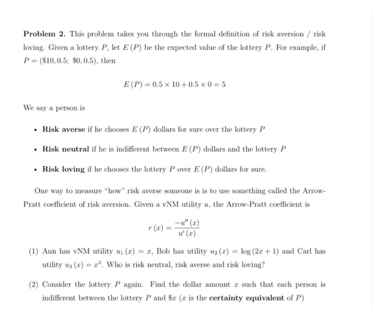 Please explain how to solve part 1 and part 2 with explanation