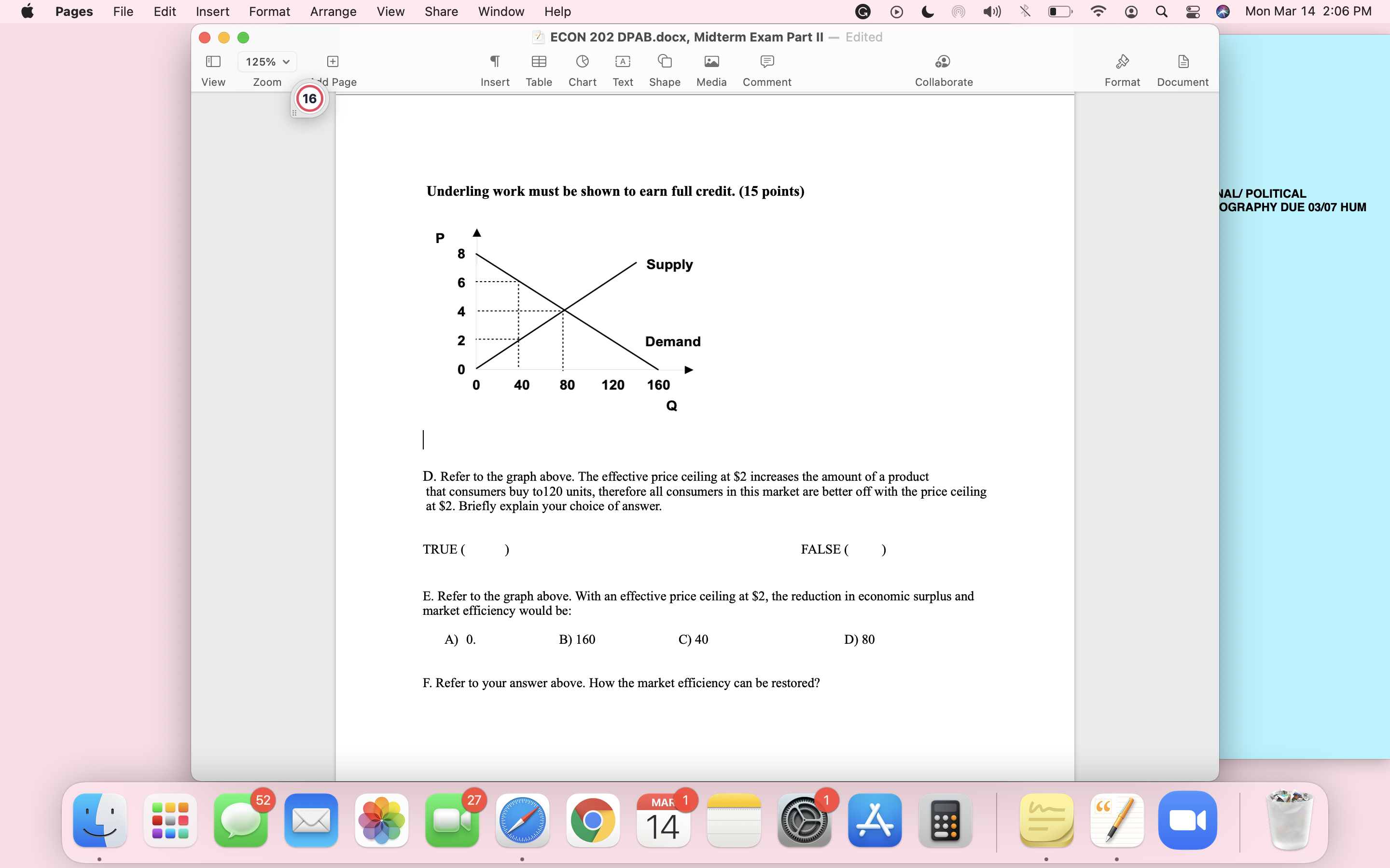 letters D-F Pages File Edit Insert Format Arrange Share Window Help G