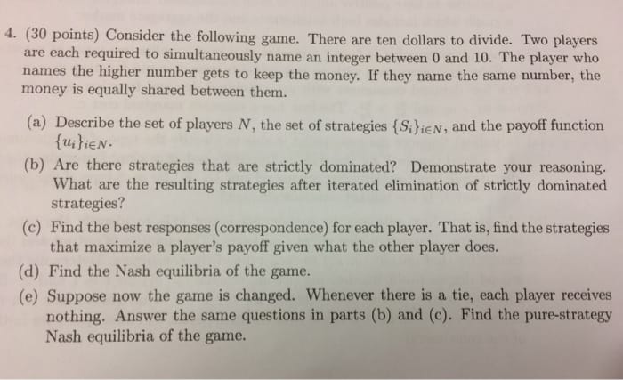 Provide step by step solutions with explanation 4. (30 points) Consider the