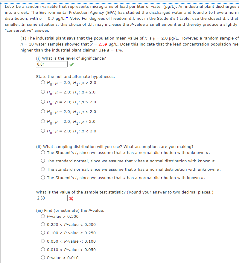 and cr 8 1?50.T A random sample ofn = 50 workers from