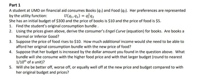 leisure (1]. Her indif ference curve is described by the following function: