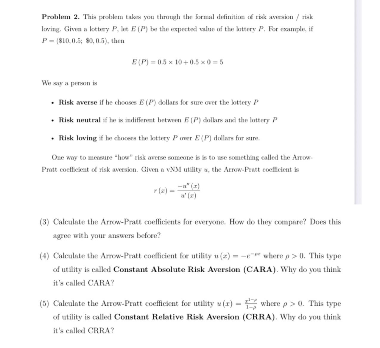 Please explain how to solve question 3 4 and 5 with an
