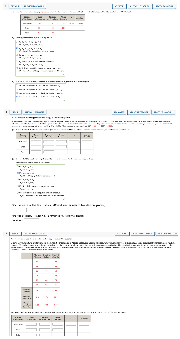 Please help me understand the following problems. DETAILS PREVIOUS ANSWERS MY NOTES