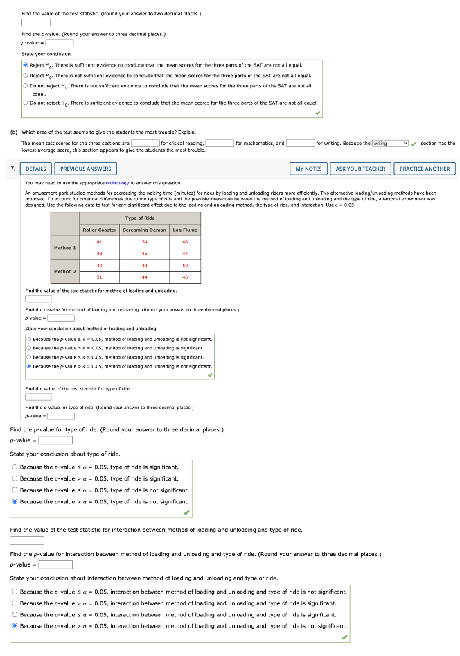 factor. Consider the following ANOVA table. Source Sum Degrees Mean of Variation
