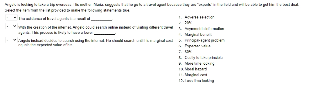 HELP PLEASE Angelo is looking to take a trip overseas. His mother,