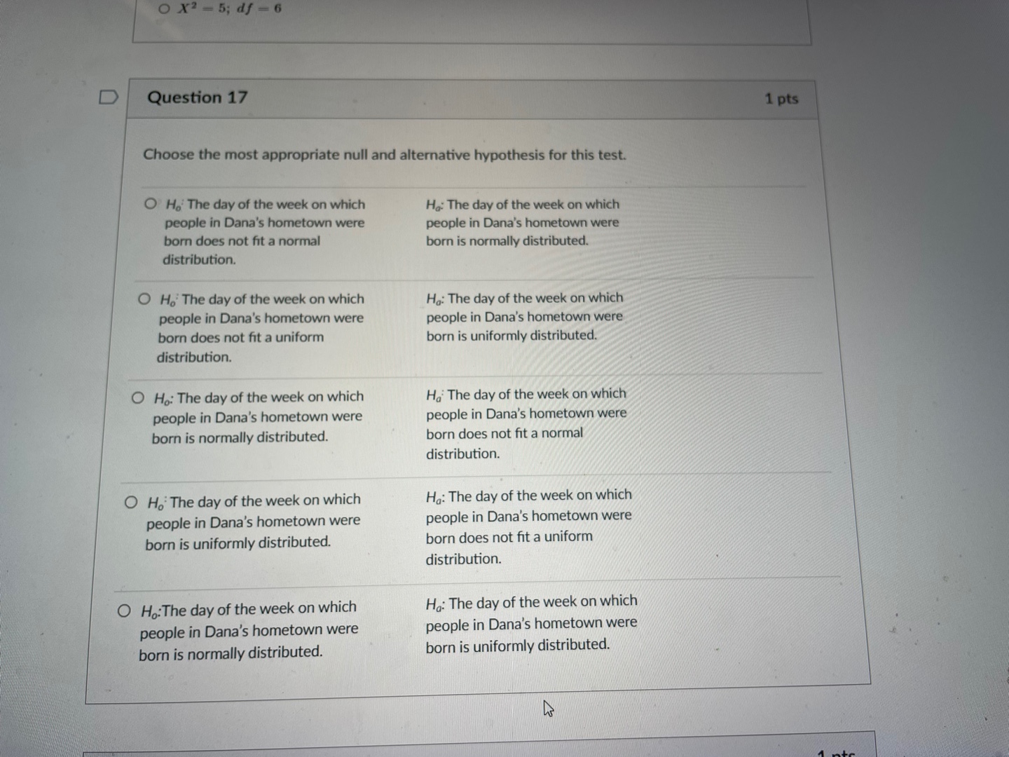 p)" -* HI = np Or = Vnp(1 - p) Ho =