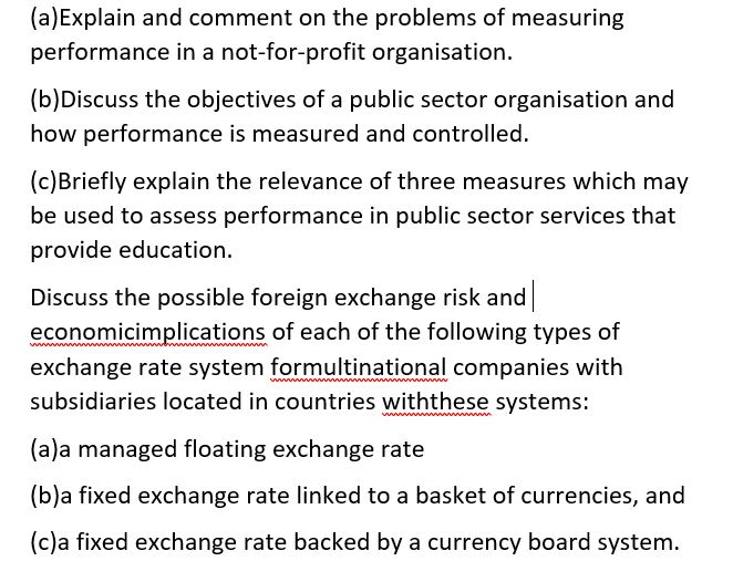 What is a fixed exchange rate regime. (a) Explain and comment on