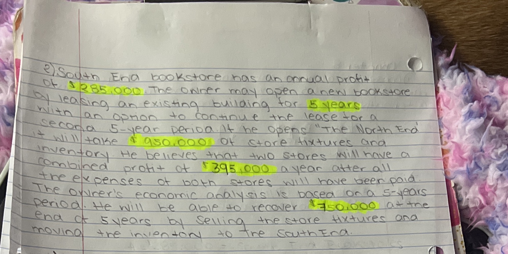 Construct a choice table for interest rate from 0% to 100 %