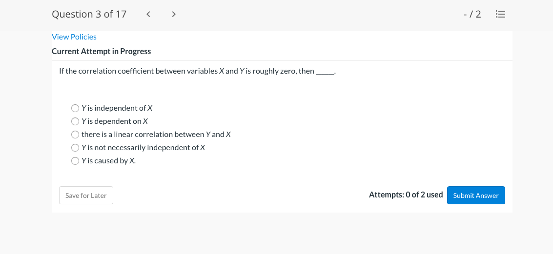 value of -1 for the coefficient of correlation between two variables means
