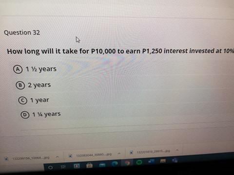 interest rate is 12% compounded semi-annually. P 38, 678.15 P33,567.21 P15,257.90 P36,785.59