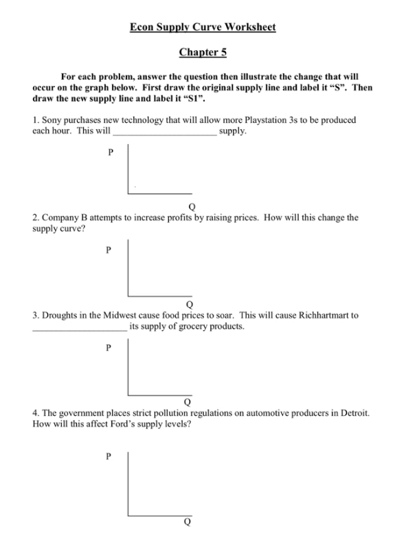 I need help with these question from Econ. I decided to take