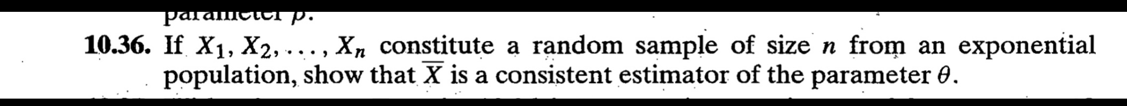 10.36. If~ X1, X2, .. , X ,, congitute a random