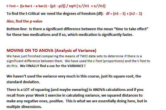 Hypothesis Test for two population Differences Confidence Interval for two population differences
