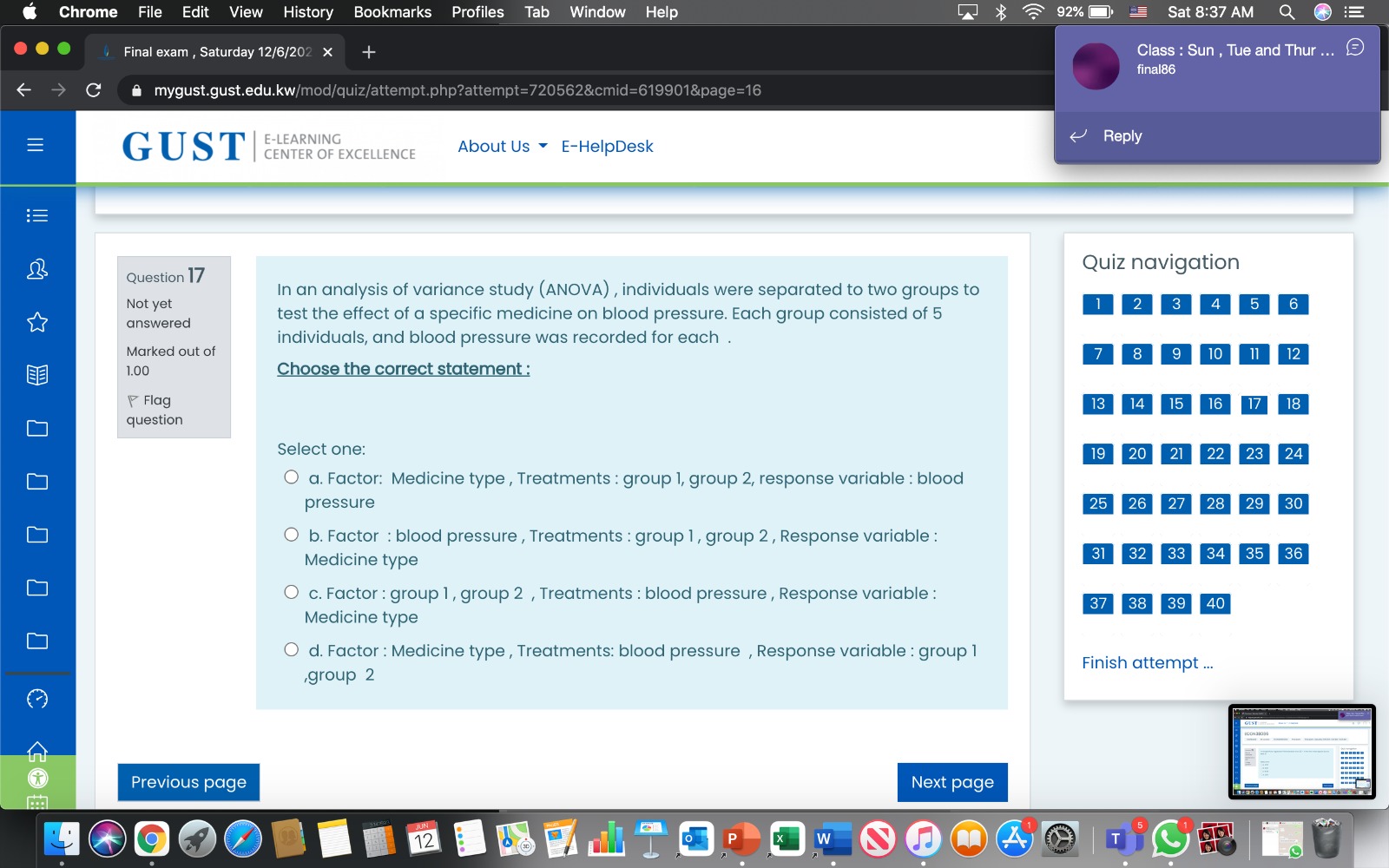 error is : 1 2 3 4 5 6 Marked out of