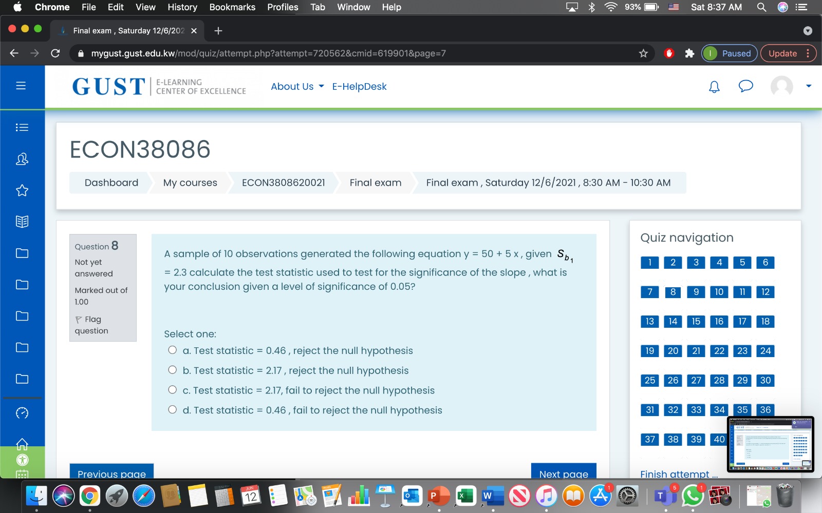 Bookmarks Profiles Tab Window Help 93% Sat 8:37 AM Q E Final