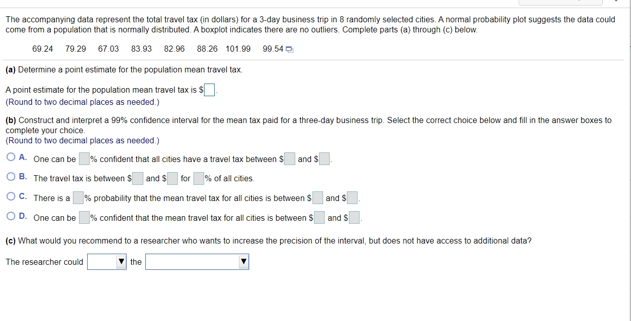 $1?80 $3380 $203?r $2605 $1360 a Click the icon to View the