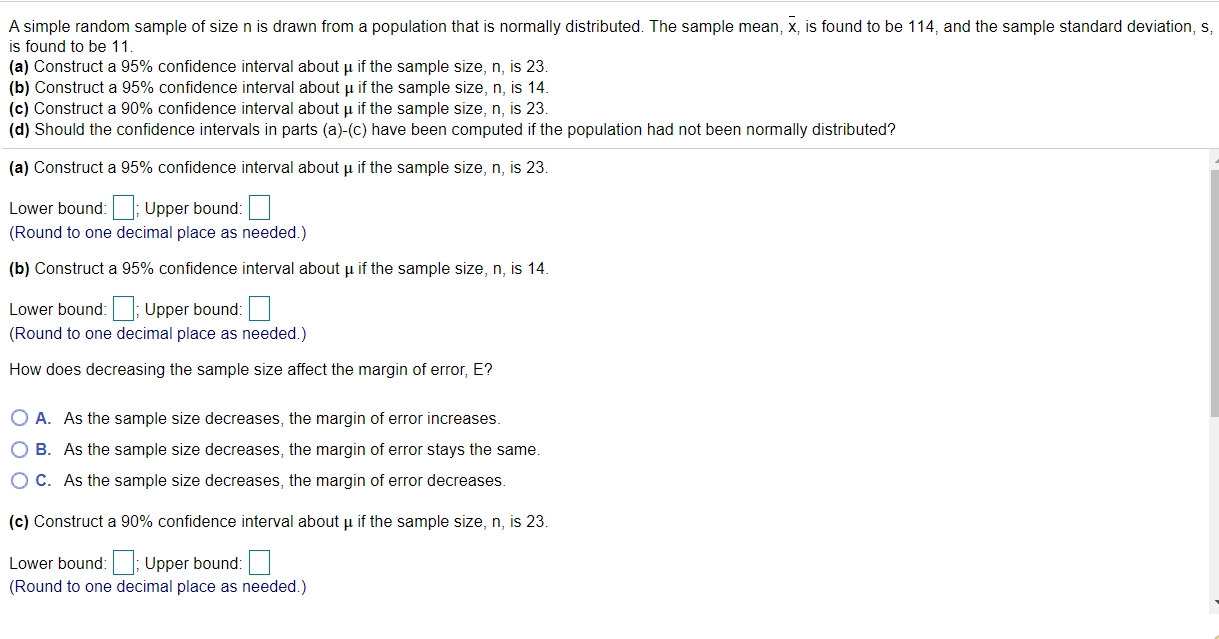 table of critical correlation coefcient values for normal probability plots. (a) Draw
