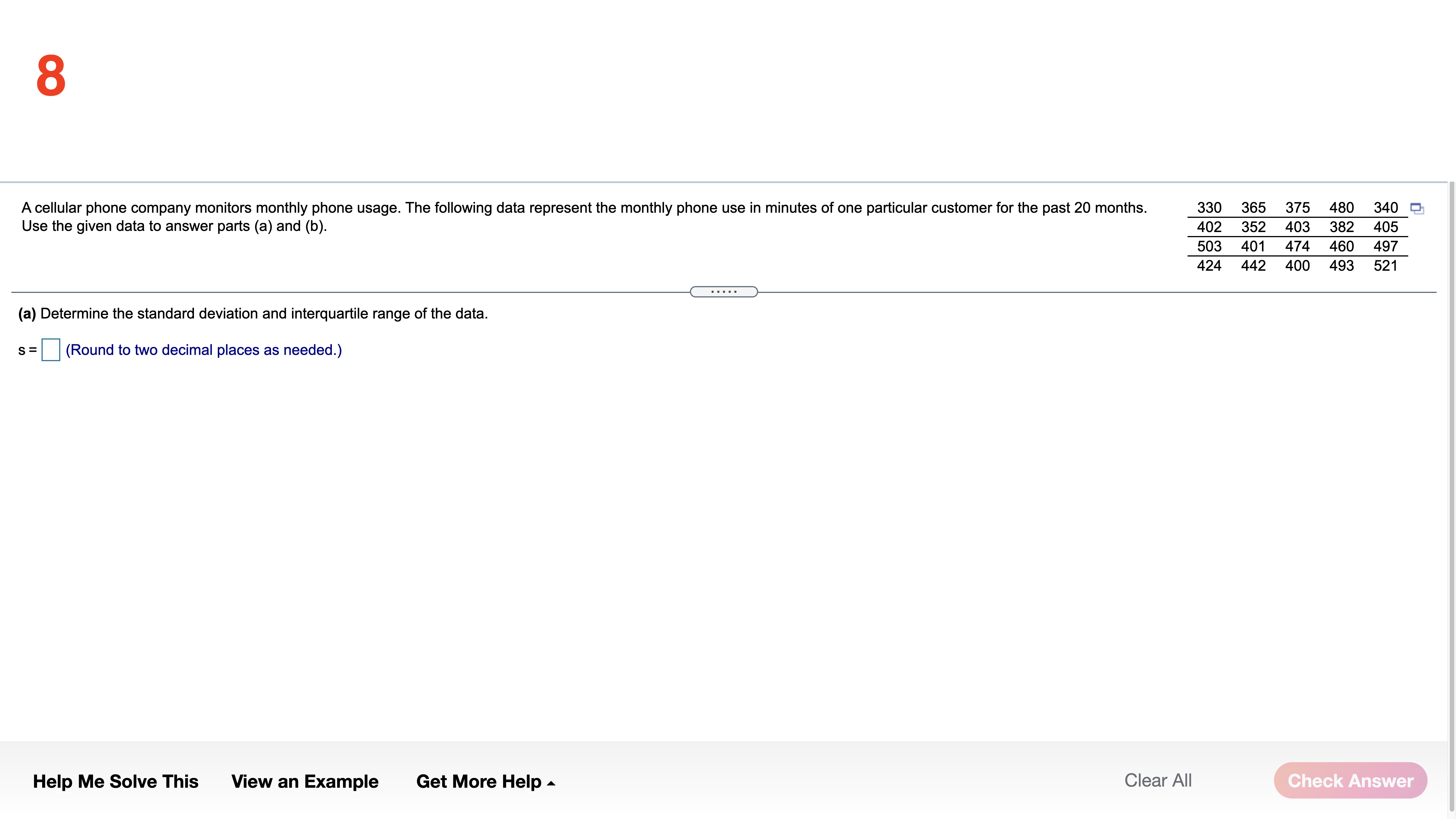the mean and median. Which measure of central tendency better describes the