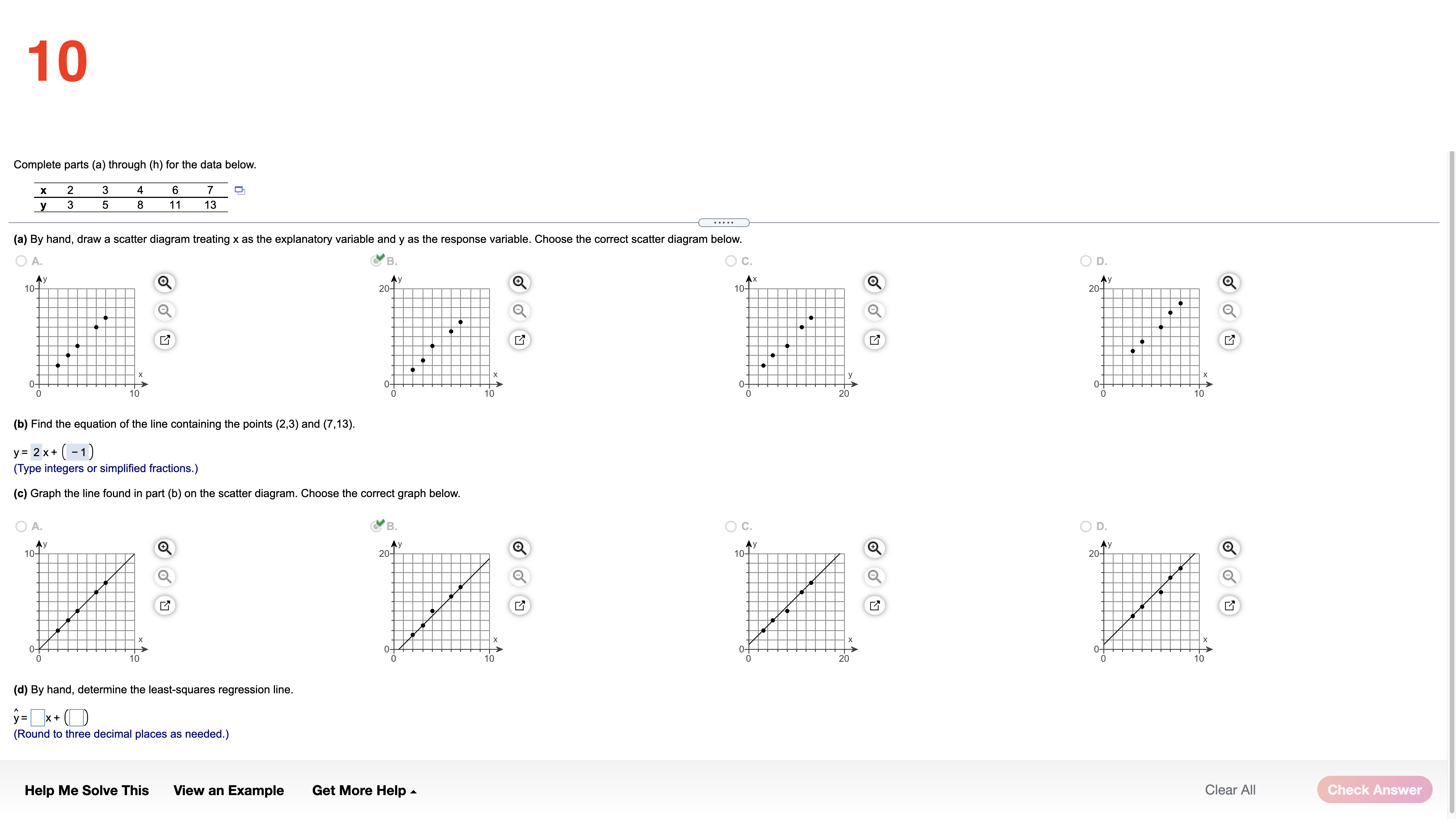 weight data. Draw a frequency histogram. Choose the correct graph below. Weight