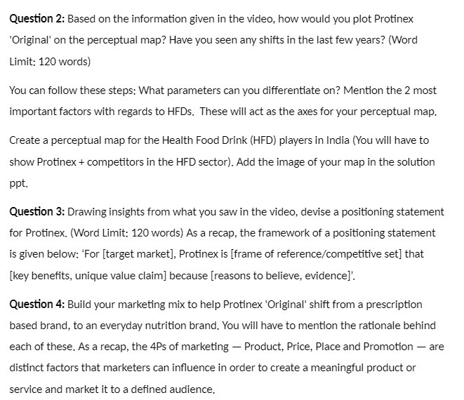 Question 2: Based on the information given in the video, how